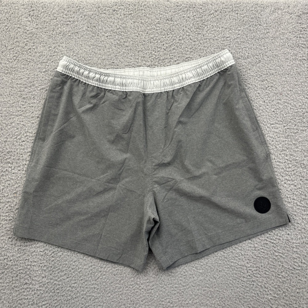 Chubbies Gym Swim Hybrid Stretch Shorts 5.5" Gray Athletic Linerless Men's XL